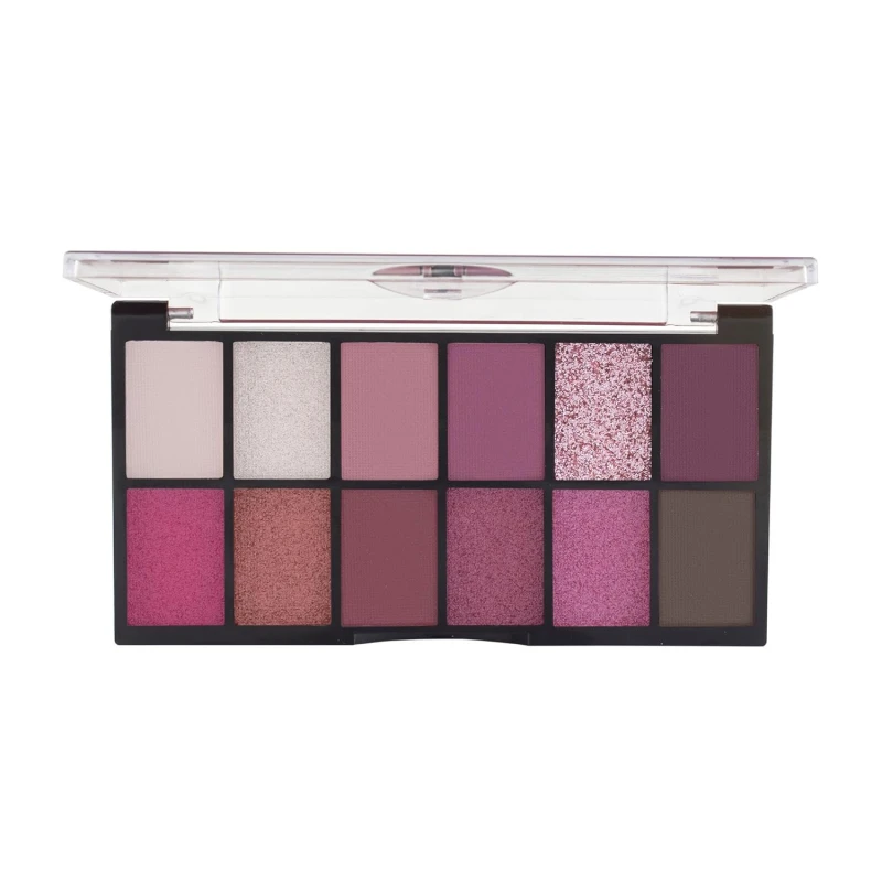 12 Shades Dance of Joy Eyeshadow Palette | Highly Pigmented and  | Multicolor | Matte and Shimmer Finish (13.2g) (01-Multicolor) Makeup