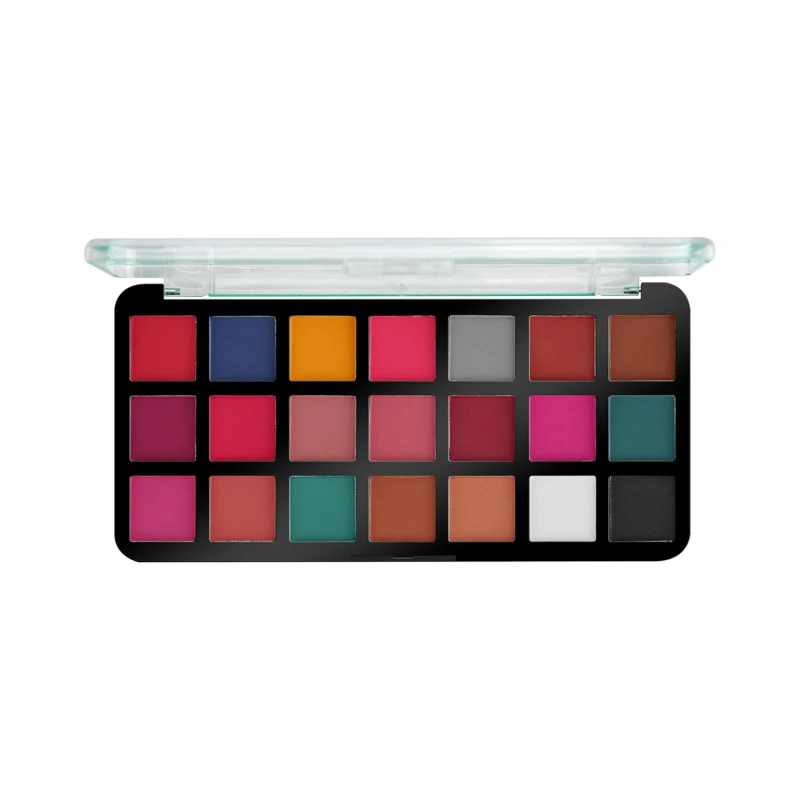 Beauty Berry Professional Eyeshadow Palette - Shade - 01, 21g | 21 Highly Pigmented & Blendable Shades, Matte Eye Shadow Palette | Lightweight & Long Wearing Eye Makeup Palette Makeup