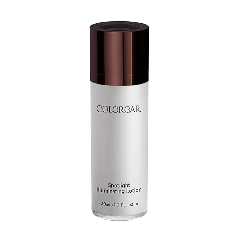 Colorbar Spotlight Illuminating Lotion, 30ml | Enriched with Hyaluronic Acid, Mulberry Extract | Mineral oils | Long-lasting glow Makeup