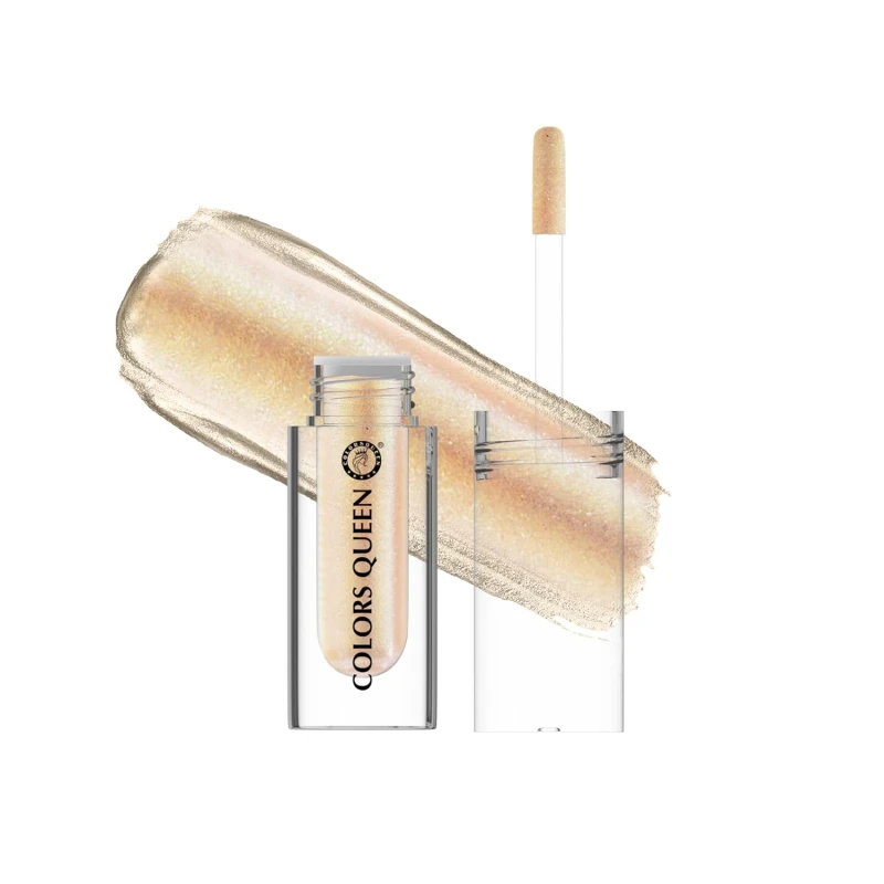Colors Queen Multichrome Liquid Eyeshadow | Long Wearing &amp; Highly Pigmented Eyeshadow with Metallic Finish | Transfer Proof &amp; Smudge Proof Liquid Eye Shadow for Eye Makeup (01 - Unicorn Kiss) — Makeup — Colours queen cosmetics | colourheart