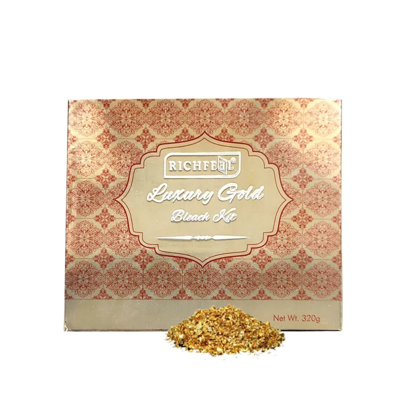 Hair removal Fairness cream Soft skin Quantity: 1 x 320 gh Package contents: Pack of 1 x luxury gold bleach kit FACE FACIAL