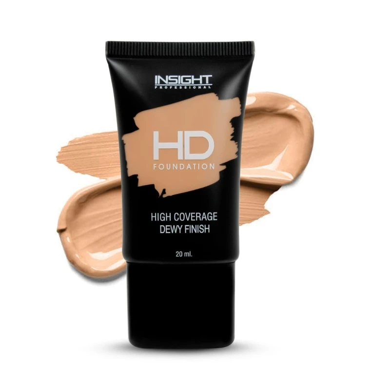 INSIGHT HD Foundation | Dewy Finish | High Coverage| Blurring Properties| Lightweight | Fragrance Free |Flawless Look| Shade-LN10 Makeup