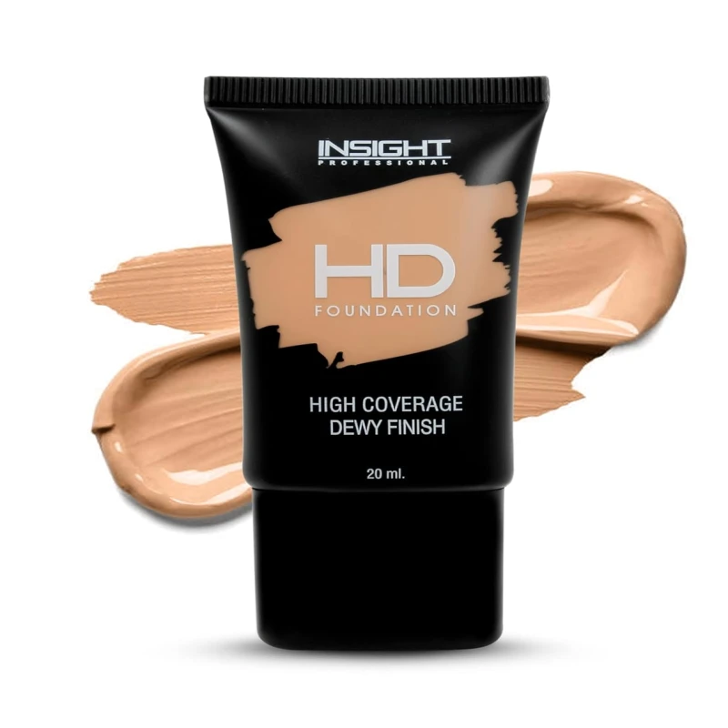 INSIGHT HD Foundation | Dewy Finish | High Coverage| Blurring Properties| Lightweight | Fragrance Free |Flawless Look| Shade-LNP15 Makeup