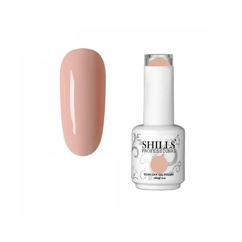 SHILLS PROFESSIONAL Uv/Led Soak Off Glossy Finish Nail Polish Nail Art Nail Polish Color Shade 134, 15 Ml Makeup