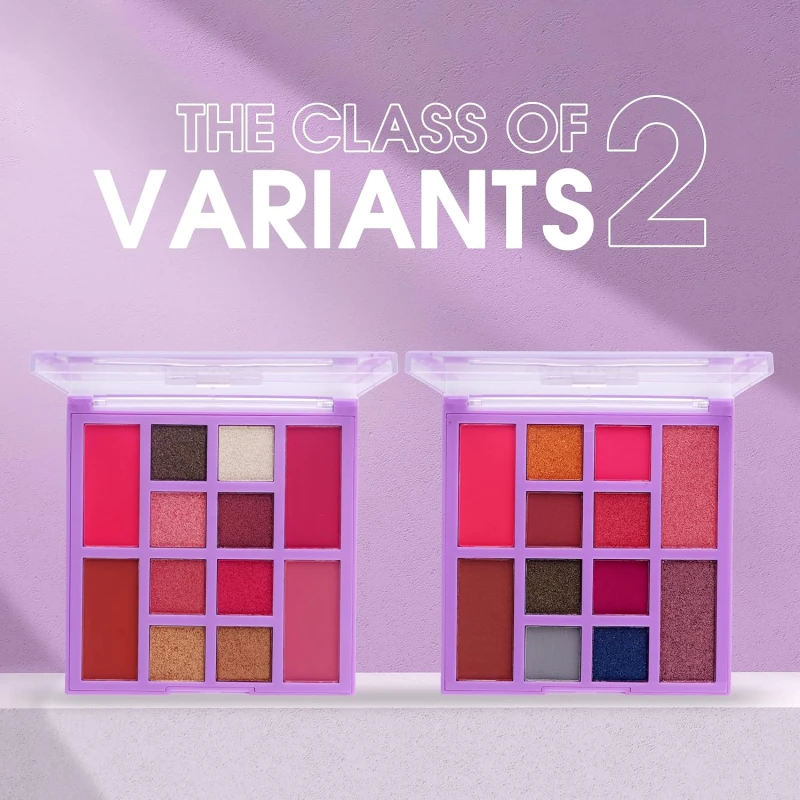 Beauty Berry 12 Color Eyeshadow Palette with Blusher &amp; Highlighter | Highly Pigmented Matte &amp; Shimmery Shades | Easy to Blend &amp; Long Wearing Eyeshadow Palette for Eye Makeup (Shade - 01, 20g) thumbnail 4