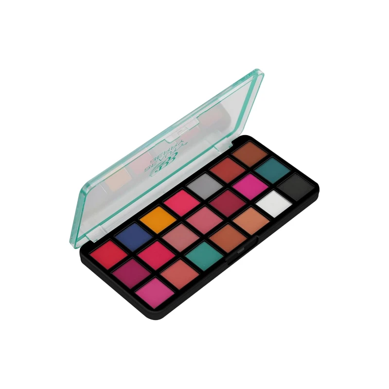 Beauty Berry Professional Eyeshadow Palette - Shade-02, 21g | 21 Highly Pigmented &amp; Blendable Shades, Matte &amp; Shimmery Eye Shadow Palette | Lightweight &amp; Long Wearing Eye Makeup Palette thumbnail 2