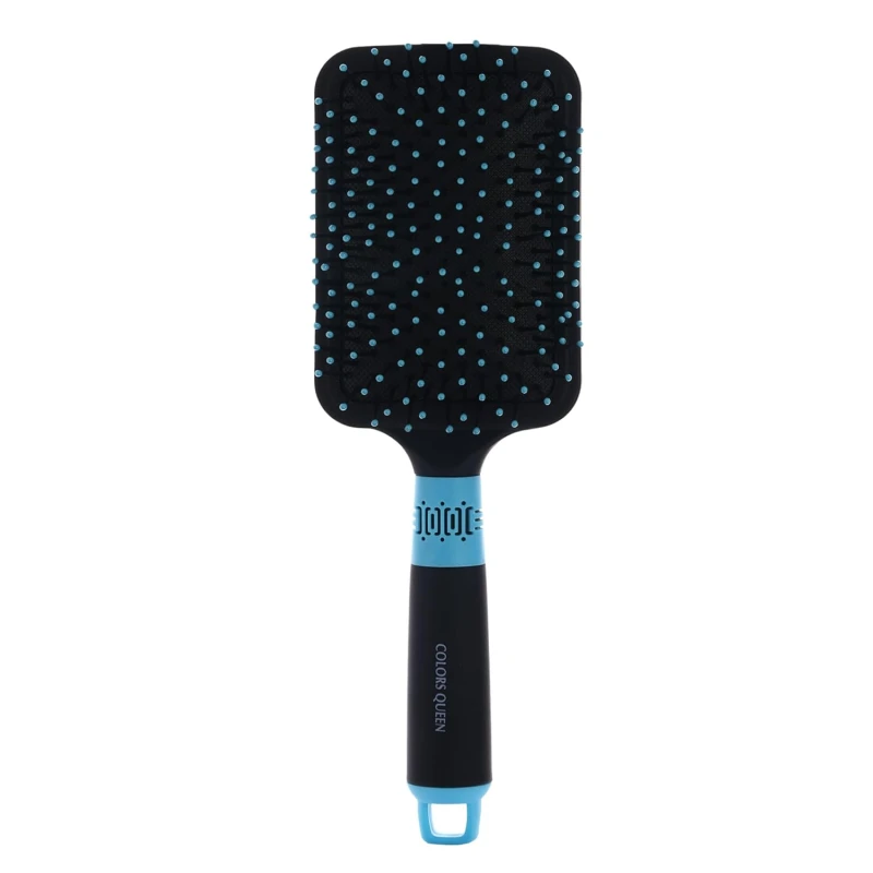 Colors Queen Big Paddle Hair Brush with Strong &amp; Flexible Bristles | Hair Brush for Men &amp; Women for Grooming, Straightening, Smoothing &amp; Detangling Hair - Thumbnail 8