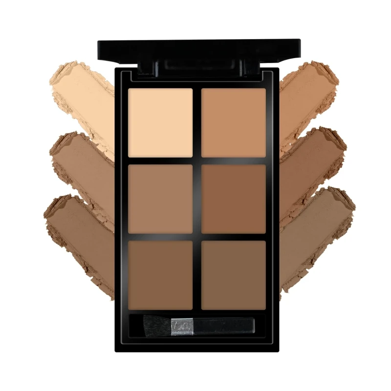 Colors Queen Contour &amp; Bronzer Palette | Matte Finish &amp; Long Lasting Formula | Easy to Blend, Creamy Texture, Lightweight Contour and Bronzer Palette for Face Makeup (Shade - 01, 17g) thumbnail 6