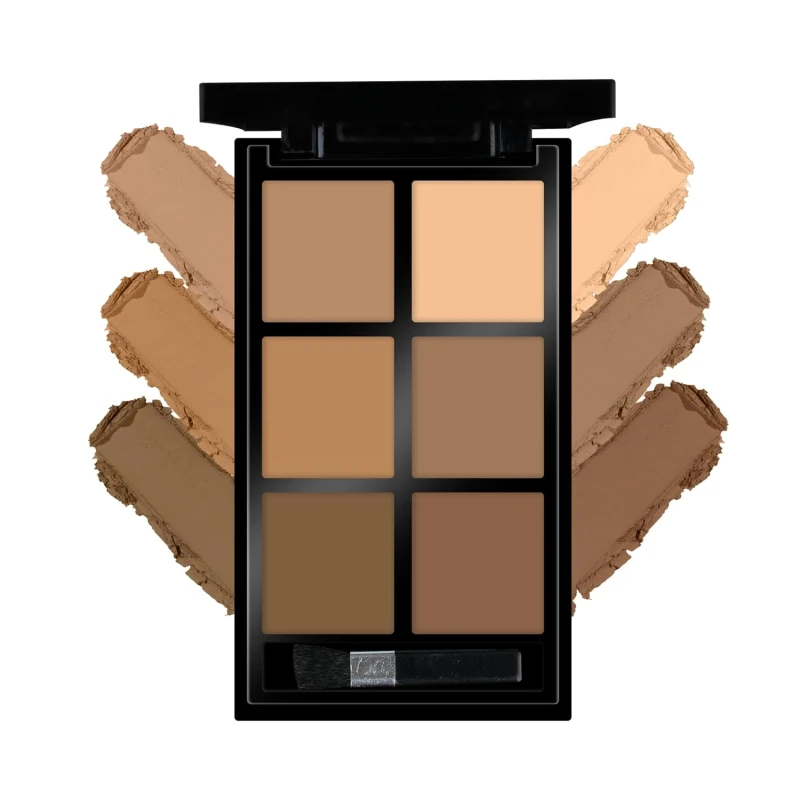 Colors Queen Contour &amp; Bronzer Palette | Matte Finish &amp; Long Lasting Formula | Easy to Blend, Creamy Texture, Lightweight Contour and Bronzer Palette for Face Makeup (Shade - 03, 17g) - Thumbnail 2