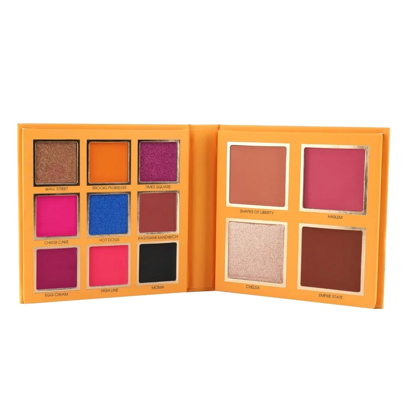 Colors Queen Country Obsession Eyeshadow Palette – New York, 21.5g | 9 Highly Pigmented Eyeshadow Palette with 2 Blusher, 1 Highlighter &amp; 1 Bronzer | Matte &amp; Shimmery Finish thumbnail 2