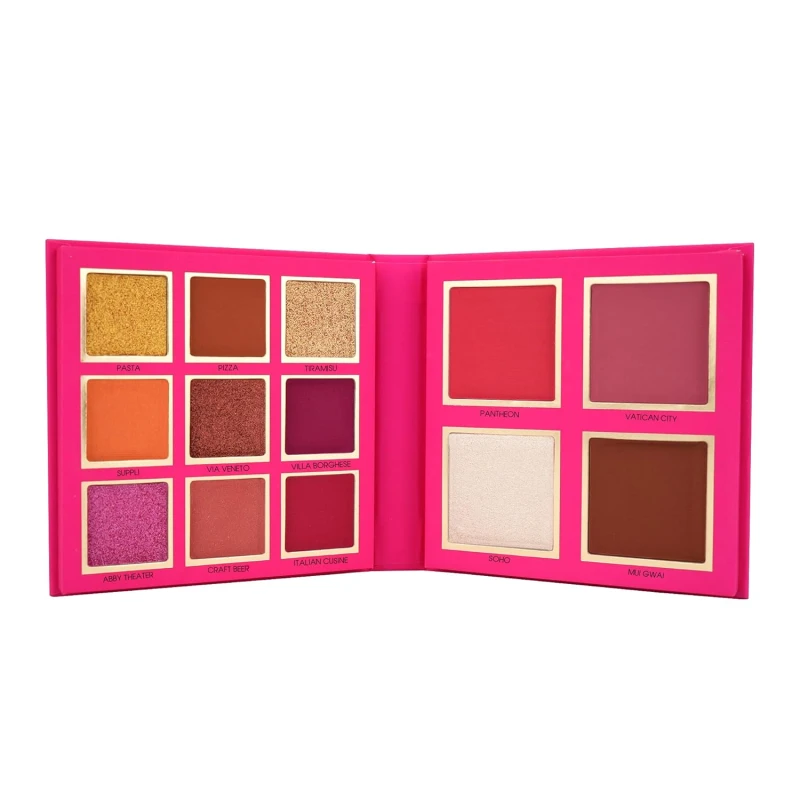 Colors Queen Country Obsession Eyeshadow Palette – Rome, 21.5g | 9 Highly Pigmented Eyeshadow Palette with 2 Blusher, 1 Highlighter &amp; 1 Bronzer | Matte &amp; Shimmery Finish thumbnail 2