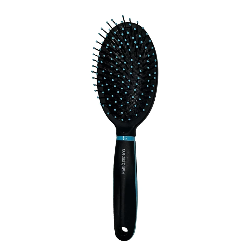 Colors Queen Cushion Hair Brush with Strong &amp; Flexible Bristles | Hair Brush for Men &amp; Women for Grooming, Straightening, Smoothing &amp; Detangling Hair - Thumbnail 3