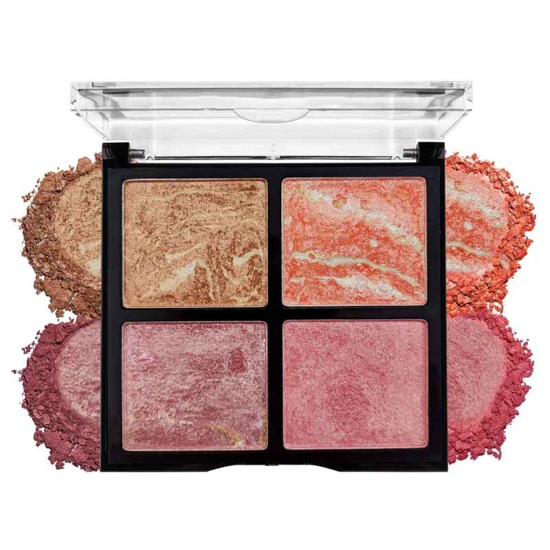 Colors Queen Endless Glow Highlighter kit| Matte Finish with a hint of shimmer, highly pigmented, effortless blending, smooth application, lightweight, 02(12 gram) thumbnail 8