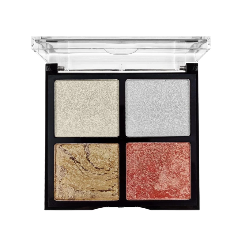 Colors Queen Endless Glow Highlighter kit| Matte Finish with a hint of shimmer, highly pigmented, effortless blending, smooth application, lightweight, 03(12 gram) thumbnail 2