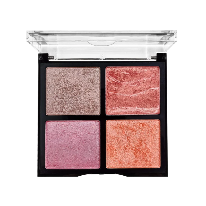 Colors Queen Endless Glow Highlighter kit| Matte Finish with a hint of shimmer, highly pigmented, effortless blending, smooth application, lightweight, 04(12 gram) thumbnail 2