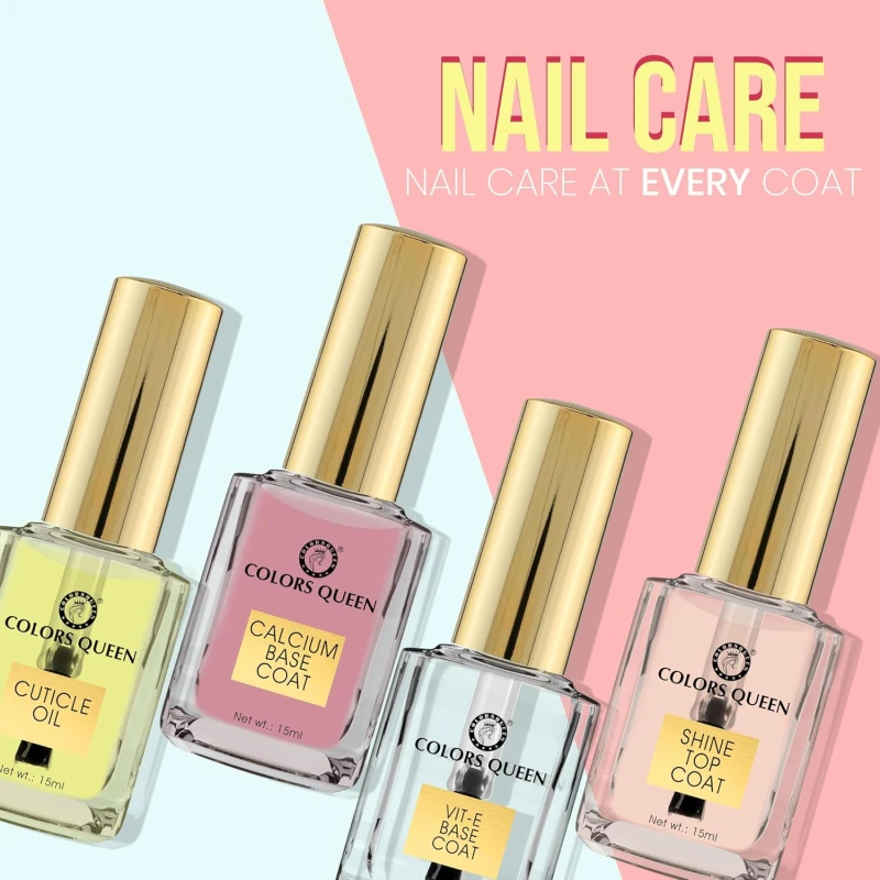 Colors Queen Matte Top Coat Nail Care – 15ml | Quick Drying, Long Lasting &amp; Chip Resisting Formula - Thumbnail 6