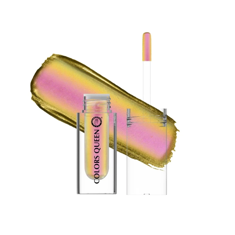 Colors Queen Multichrome Liquid Eyeshadow | Long Wearing &amp; Highly Pigmented Eyeshadow with Metallic Finish | Transfer Proof &amp; Smudge Proof Liquid Eye Shadow for Eye Makeup (05 - Jewel On) thumbnail 2