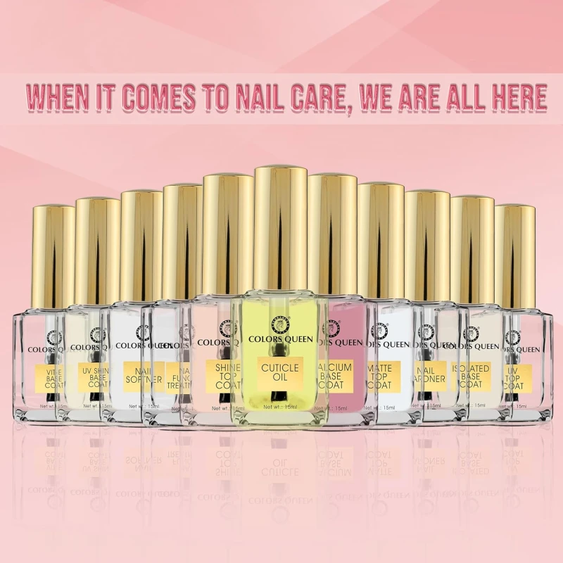 Colors Queen Nail Care – 15ml | Quick Drying, Long Lasting &amp; Chip Resisting Formula (UV Shine Base Coat) thumbnail 7