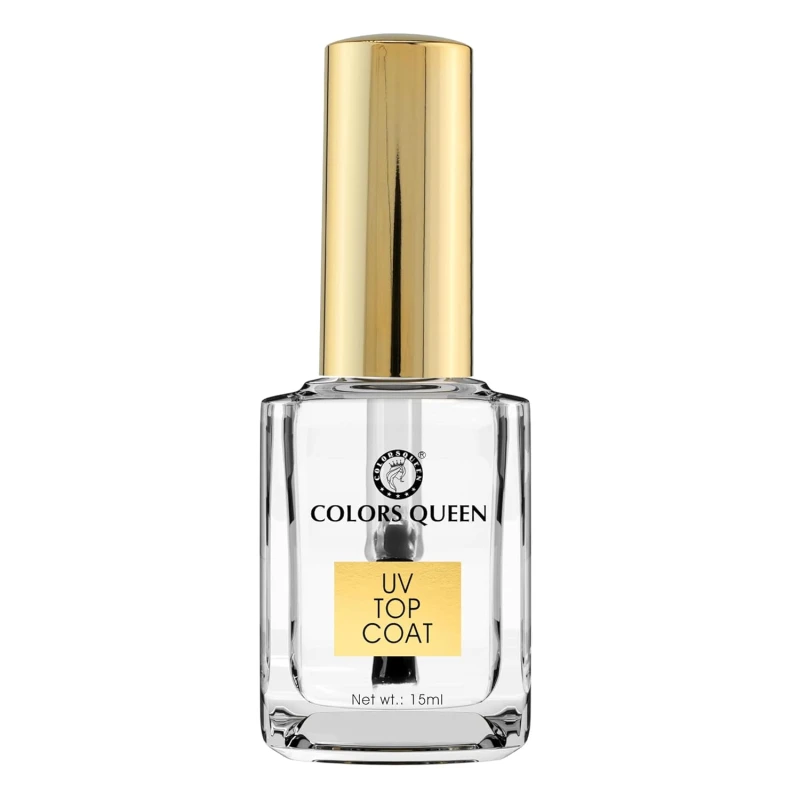 Colors Queen Nail Care – 15ml | Quick Drying, Long Lasting &amp; Chip Resisting Formula (UV Top Coat) thumbnail 2