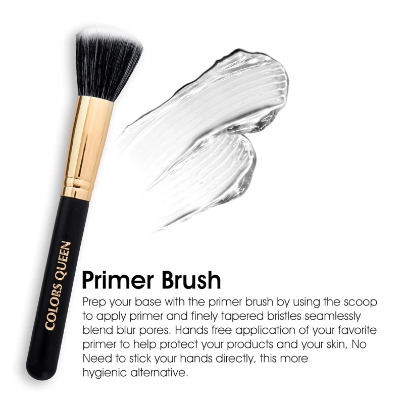 Colors Queen Soft Bristle Blusher Brush, Professional Brush for Blusher Application, Blusher Blending Brush for Face Makeup. thumbnail 3