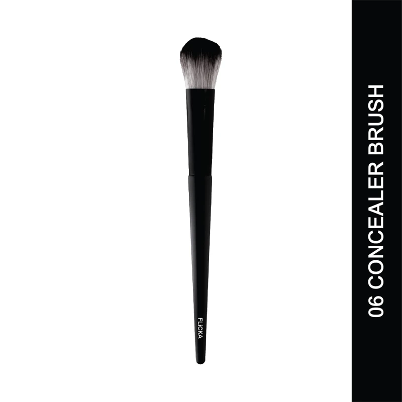 Flicka Concealer Brush For Makeup, Cruelty Free Face Concealer Blending Brush, Feather Soft Touch, 06 Concealer Brush thumbnail 2
