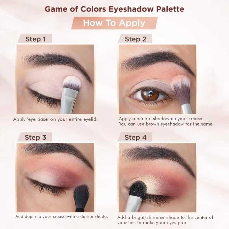 FLiCKA COSMETICS GAME OF COLORS EYESHADOW PALETTE - ON FIRST THOUGHT - Thumbnail 4