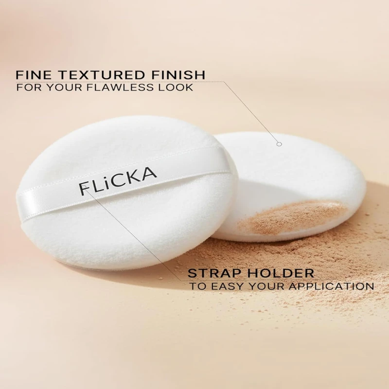 FLiCKA Dust it Off Loose Powder For Face Makeup| Weightless Loose Powder With Smooth &amp; Matte Finish| Suitable For All Skin Types| 03 Skin, 26g thumbnail 7