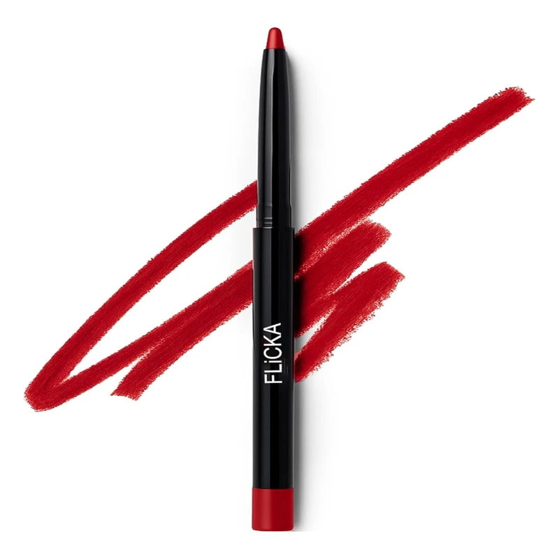 FLiCKA Essential Boundaries Lip Liner| Transfer Proof, Smudge Proof, Vitamin E, Creamy Lightweight Liner For Women, 01 Tokyo, 0.4g thumbnail 2