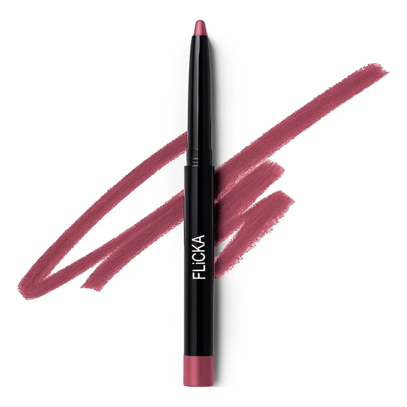 FLiCKA Essential Boundaries Lip Liner| Transfer Proof, Smudge Proof, Vitamin E, Creamy Lightweight Liner For Women, 05 Dubai, 0.4g thumbnail 2