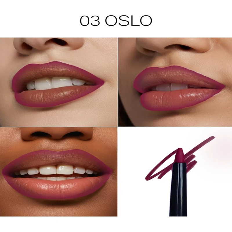 FLiCKA Essential Boundaries Lip Liner| Transfer Proof, Smudge Proof, Vitamin E, Creamy Lightweight Liner For Women, 06 Berlin, 0.4g thumbnail 4