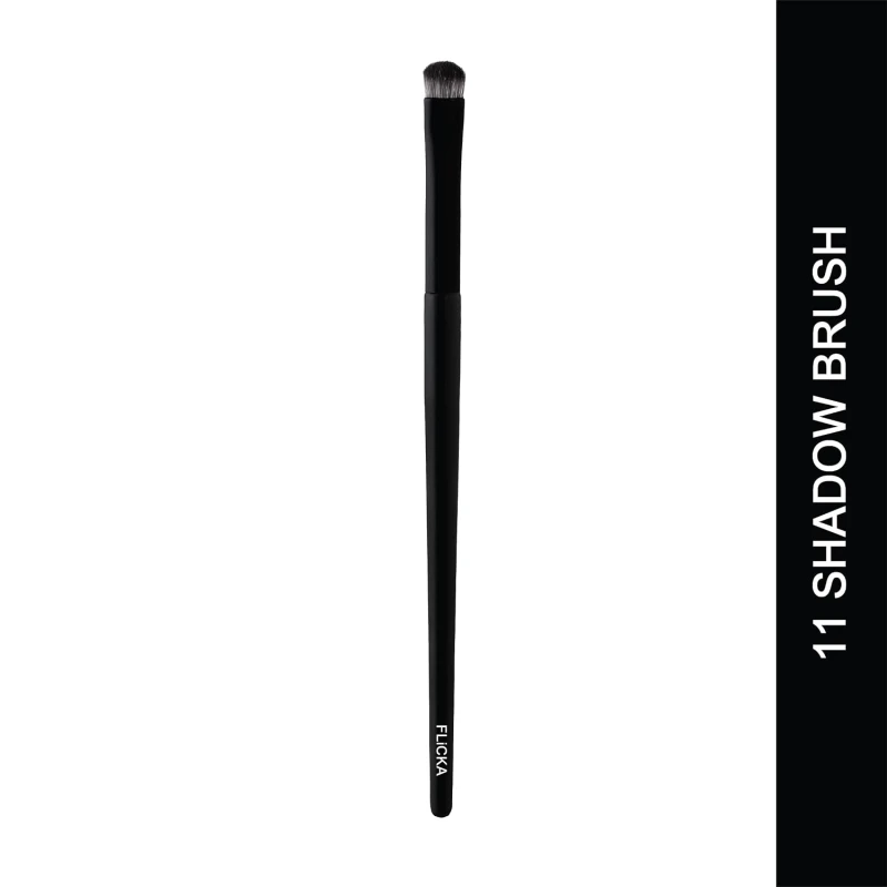Flicka Eyeshadow Brush For Makeup, Cruelty Free Eyeshadow Blending Brush, Feather Soft Touch, 11 Shadow Brush - Thumbnail 2