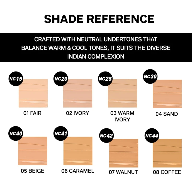 FLiCKA Flawless Femme Liquid Foundation for Face Makeup 30ml | Medium to High Coverage, Buildable | Natural, Waterproof &amp; Moisturizing | All Skin Types | 07 Walnut thumbnail 17