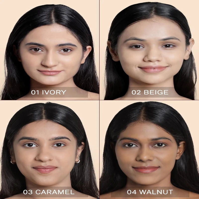 FLiCKA Makeup Kit | Tomato Liquid Foundaion 30ML (Caramel) | 3 In 1 Silk Touch Primer Moisturiser and SPF (Sun Protection Formula) 60ML | Make up Combos thumbnail 6