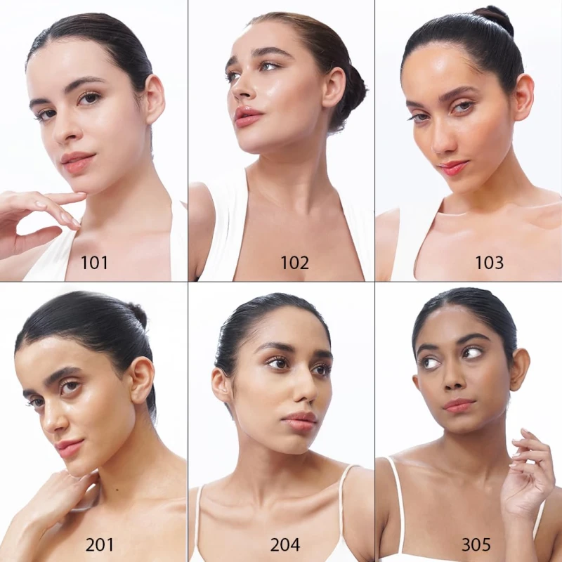 FLiCKA Professional HD Liquid Foundation With SPF Long Lasting High Coverage Waterproof - Dusky 305 thumbnail 5