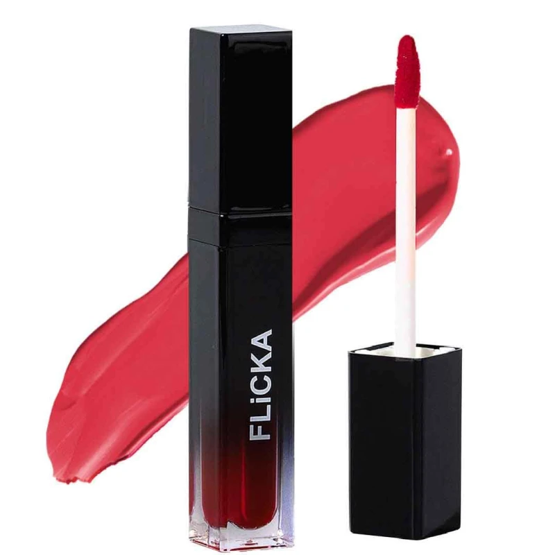 FLiCKA Set and Attack Liquid Matte Lipstick For Women| Transfer Proof, Smudge Proof, Non-Sticky, Creamy Lightweight Lipstick For Women, 07 Sweet Valentine, 7ml thumbnail 2