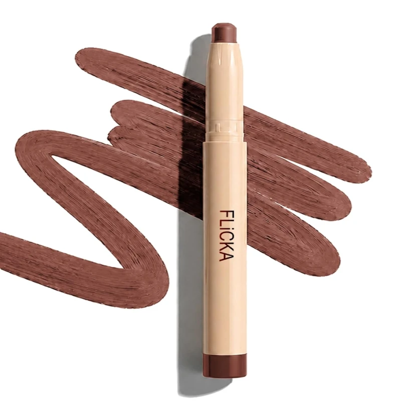 FLiCKA Standout Lipstick Smudgeproof Creamy Finish Pro-Finish Intense Pigment Lightweight - Shade 04 - Thumbnail 2