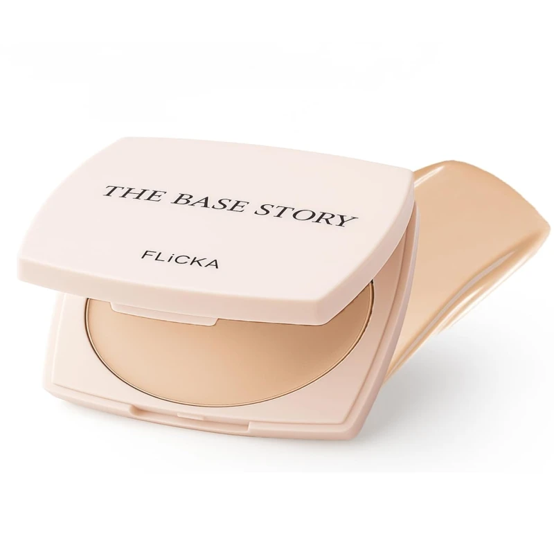 FLiCKA The Base Story Cream Foundation for Face Makeup 8.5gm | Medium to High Coverage | Waterproof &amp; Long Lasting | Smooth &amp; Matte Finish with SPF | All Skin Types | 1.5 Natural thumbnail 2
