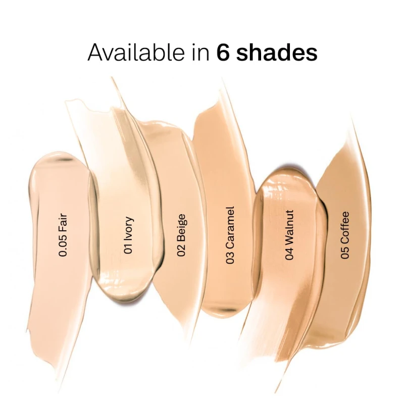 FLiCKA The Base Story Cream Foundation for Face Makeup 8.5gm | Medium to High Coverage | Waterproof &amp; Long Lasting | Smooth &amp; Matte Finish with SPF | All Skin Types | 1.5 Natural thumbnail 7
