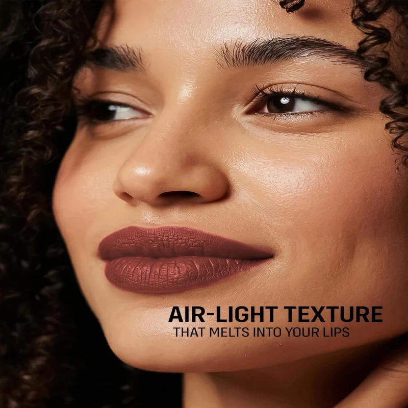 FLiCKA Tomato Liquid Lipstick| Transfer Proof, Smudge Proof, Non-Sticky, Creamy Lightweight Lipstick For Women, Shade 7, 2ml thumbnail 3