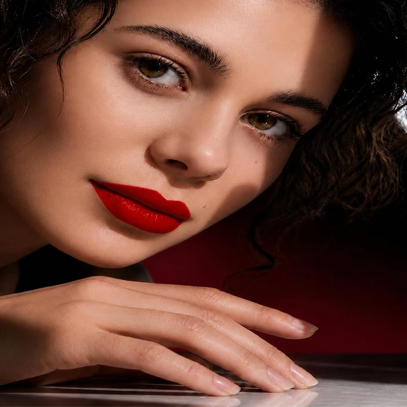 FLiCKA Weightless Impression Liquid Lipstick| Enriched With Vitamin E, Matte Finish, Moisturizing, Creaseless Formula, 10 October, 1.6ml thumbnail 6