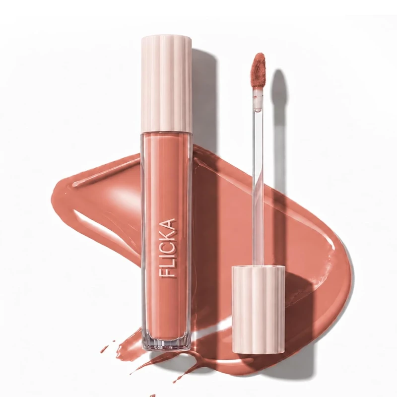 FLiCKA Weightless Impression Liquid Lipstick| Enriched With Vitamin E, Matte Finish, Moisturizing, Creaseless Formula,15 Wednesday, 1.6ml thumbnail 2