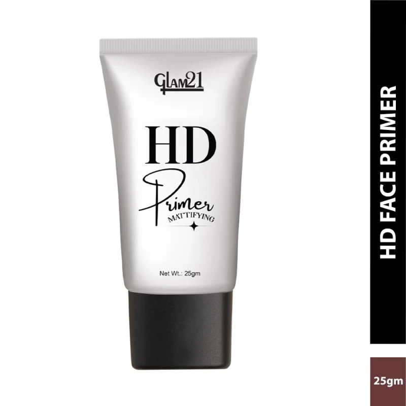 Glam 21 Face Primer for Easy Makeup &amp; Pore Minimize | Gel-Like Texture | Perfect Coverage | Lightweight | with Skin-Softening Apricot Essence |25 gm thumbnail 2