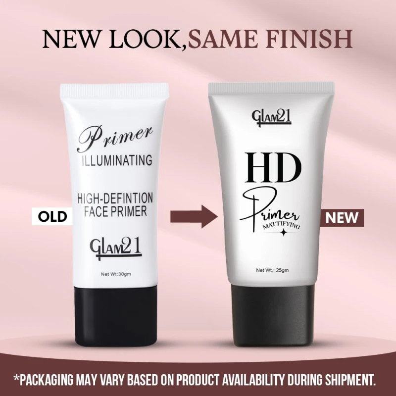 Glam 21 Face Primer for Easy Makeup &amp; Pore Minimize | Gel-Like Texture | Perfect Coverage | Lightweight | with Skin-Softening Apricot Essence |25 gm thumbnail 6