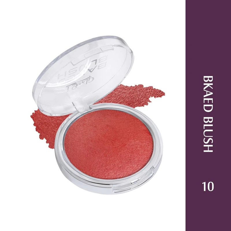 Glam21 Baked Blusher | Highly Pigmented, Long Lasting | Illuminating Glow Finish | Smooth &amp; Blendable Texture |Stays up to 8 hours | For All Skin Types | 6gm | Shade-10 thumbnail 2