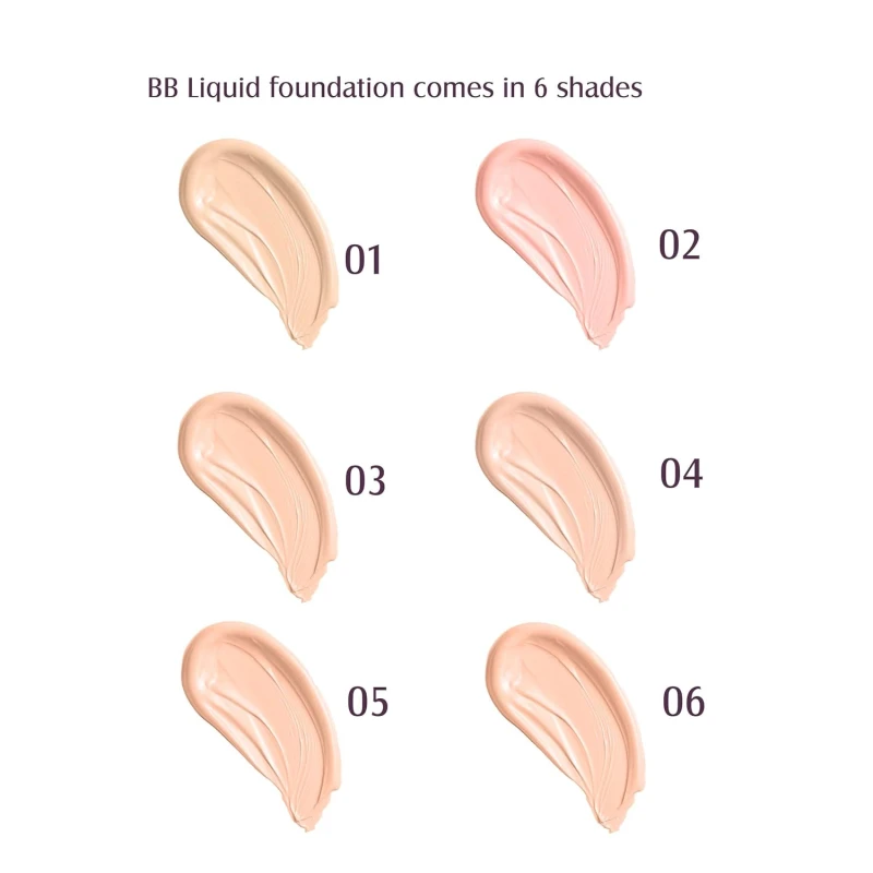 Glam21 BB Dropper Foundation Protection from UV Rays| Long-lasting 8-12hrs Coverage with Deep Hydrating Effect | Matte Finish &amp; Ultra-refined Pigments | 50gm. 02 thumbnail 4