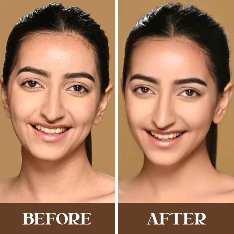 Glam21 Conceal Me Studio Finish Concealer &amp; Corrector |F ull Coverage Yet Lightweight | Easily Blendable Cream Concealer for Dark Circles &amp; Blemishes | 7gm-Beige-02 thumbnail 5
