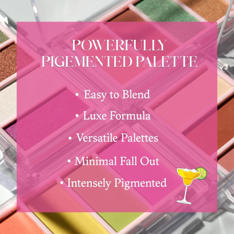 Glam21 Eye Spirits Eyeshadow Palette | Highly Pigmented Matte &amp; Shimmer Shades | Blendable &amp; Crease-Proof Formula | Long Lasting Eye Makeup Palette | 18gm, Cosmopolitan-04 thumbnail 3