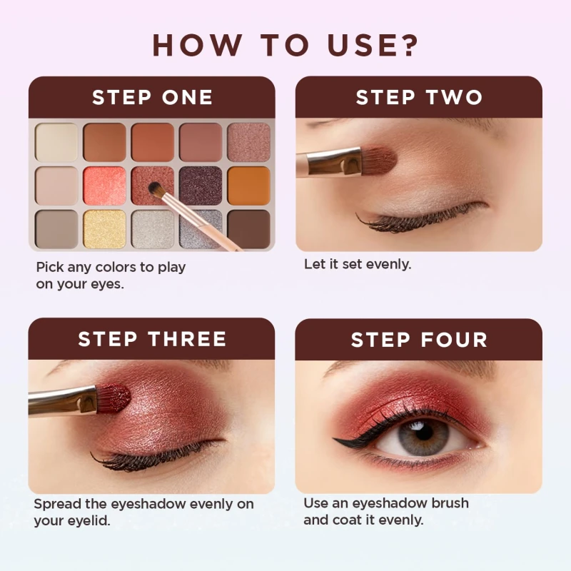 Glam21 Eyeshadow Palette 20 Combination of Mattes and Shimmers|Multicolored | Super Bendable Formula| Ultra Pigmented| Stunning Finish |Eye Makeup Palette |Infinite looks | Eye Candy|20gm - Thumbnail 3