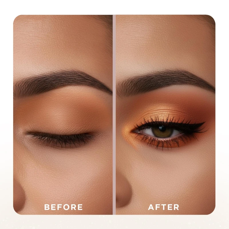 Glam21 Eyeshadow Palette 20 Combination of Mattes and Shimmers|Multicolored | Super Bendable Formula| Ultra Pigmented| Stunning Finish |Eye Makeup Palette |Infinite looks | Eye Love You|20gm - Thumbnail 6