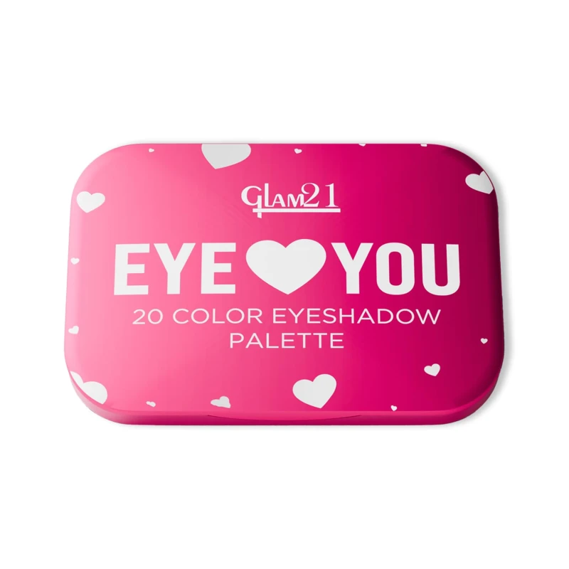 Glam21 Eyeshadow Palette 20 Combination of Mattes and Shimmers|Multicolored | Super Bendable Formula| Ultra Pigmented| Stunning Finish |Eye Makeup Palette |Infinite looks | Eye Love You|20gm - Thumbnail 8